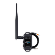 A black Waterproof Smart Wireless Temperature Sensor ~ tempSensor Pro by Blebox, featuring a large antenna and cable, is shown against a plain white background. The device is labeled "tempenator pro" on the front.