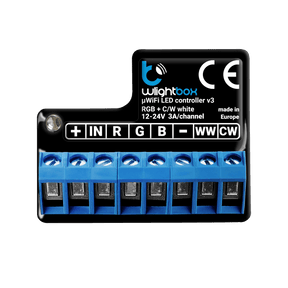 RGBW 5-Ch Wi-Fi LED Controller ~ wLightBox by BleBox | Wired4Signs USA