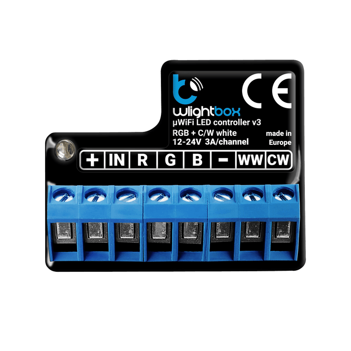 RGBW 5-Ch Wi-Fi LED Controller ~ wLightBox by BleBox