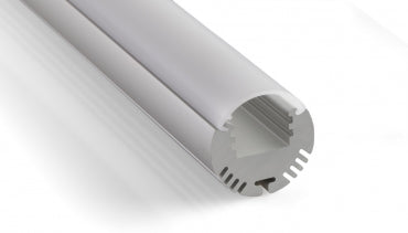 Lighted Closet Rod LED Channel - Alu Round For Sale