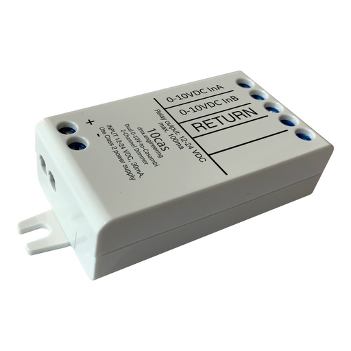 0-10VDC to Casambi Wireless 2-Channel Dimmer ~ Model 10cas - Wired4Signs USA - Buy LED lighting online