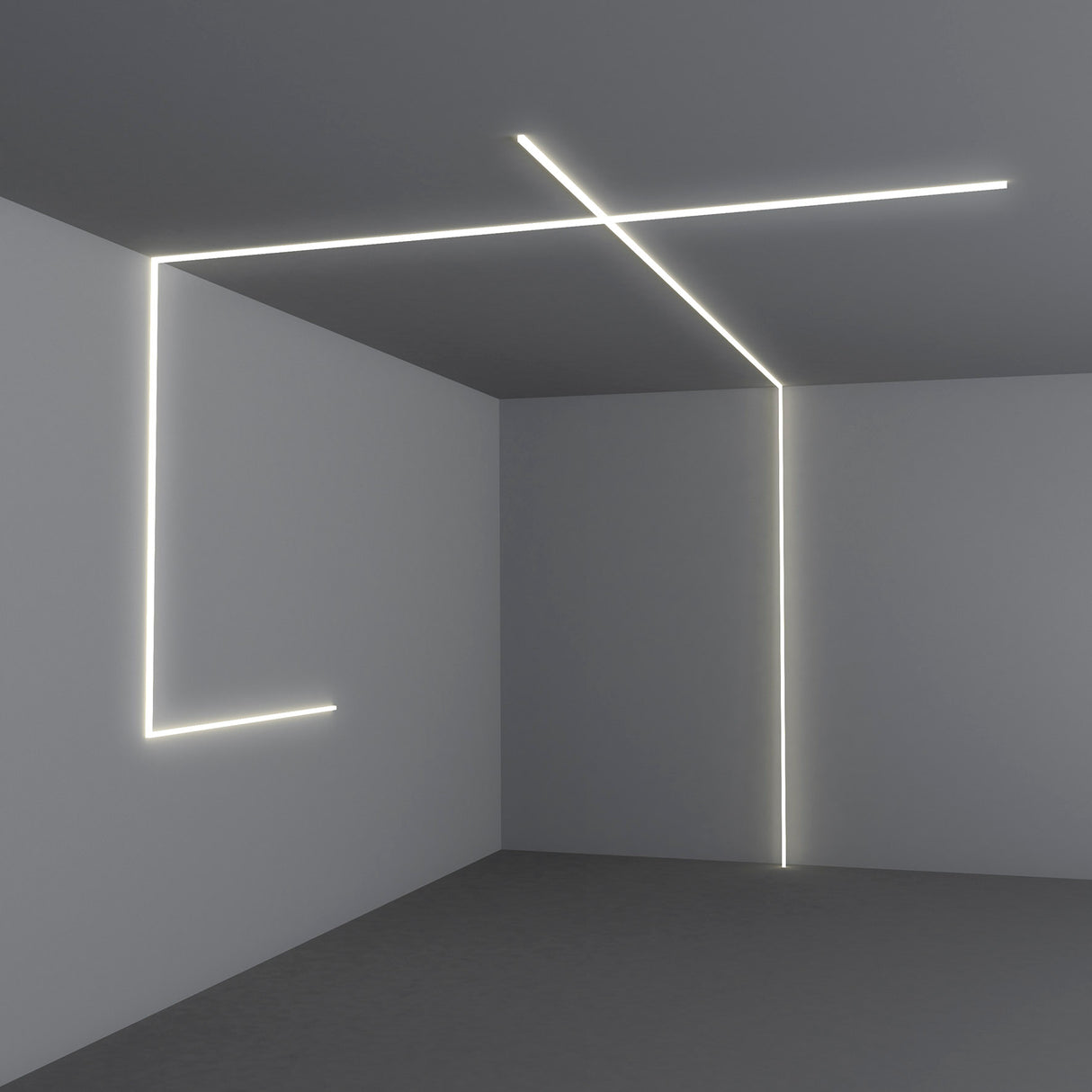 Square Polycarbonate LED Diffuser Square Tube ~ Model Visby - Wired4Signs USA - Buy LED lighting online