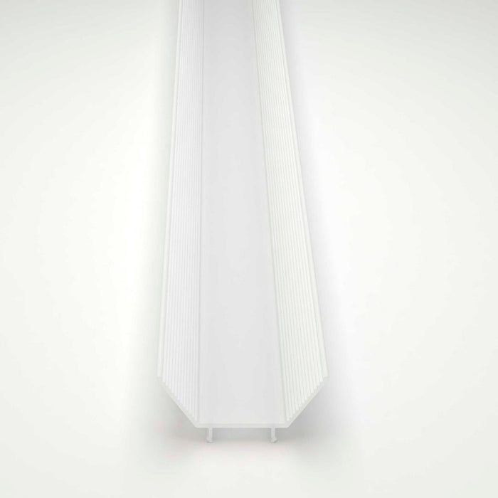 LED Diffuser with Side Wings for Easy-On XL Profiles - Wired4Signs USA - Buy LED lighting online