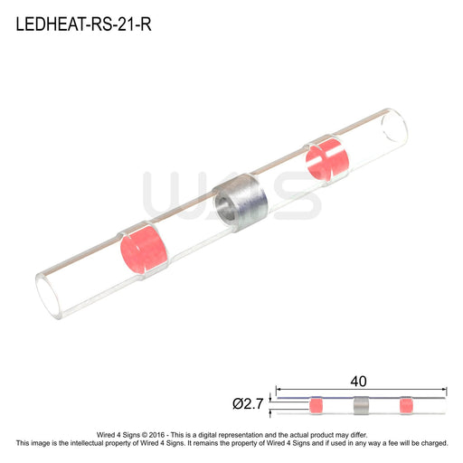 Heatshrink & Solder Connectors - Wired4Signs USA - Buy LED lighting online