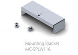 Gypsum ceiling Trimless installation magnetic mounting bracket (set) for SPLW116 led profile - Wired4Signs USA - Buy LED lighting online