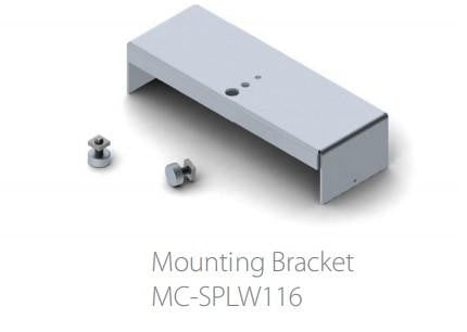 Gypsum ceiling Trimless installation magnetic mounting bracket (set) for SPLW116 led profile - Wired4Signs USA - Buy LED lighting online