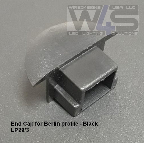 End Cap for Berlin Profile - Wired4Signs USA - Buy LED lighting online