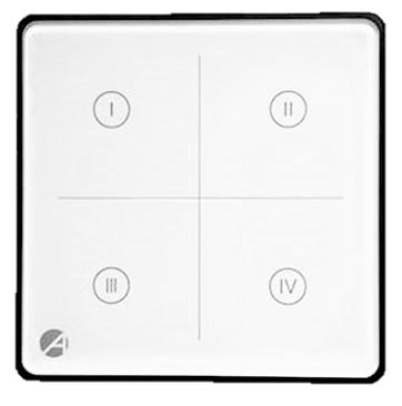 Casambi wall mounted Glass surface remote control - Wired4Signs USA - Buy LED lighting online
