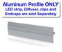 Up/Down Linear LED Sconce Channel ~ Model Wall LED Lamp - Wired4Signs USA - Buy LED lighting online