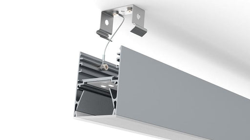 Surface/pendant mounting bracket for DPL55, DPL70FL LED profile - Wired4Signs USA - Buy LED lighting online