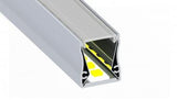 Surface Mount LED Strip Channel ~ Model SLW20-FL [Profile Only] - Wired4Signs USA - Buy LED lighting online