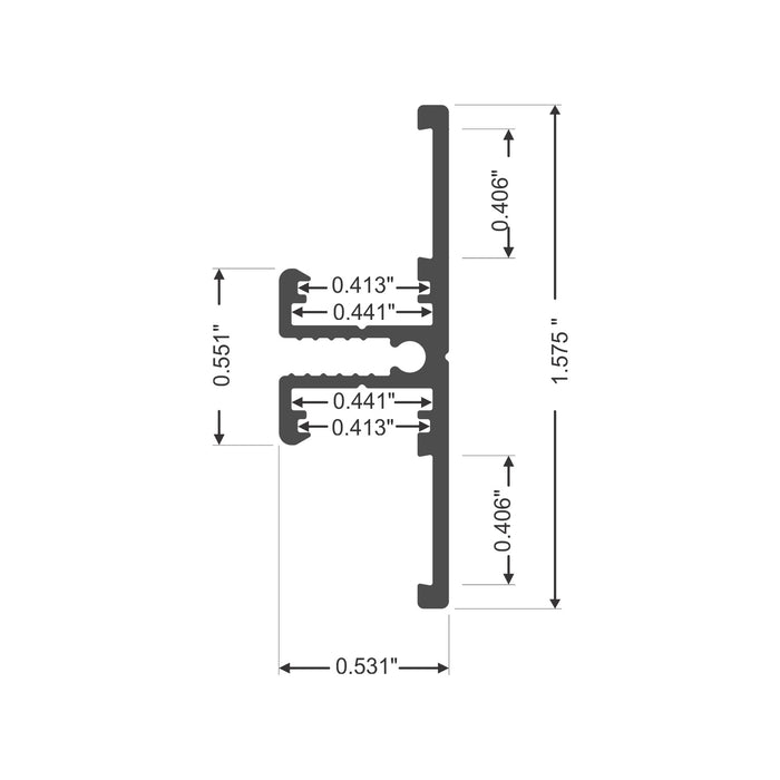 Dual Backlighting Wall LED Channel ~ Model Back10 - Wired4Signs USA - Buy LED lighting online