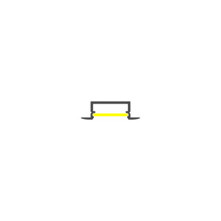 0.47" Small Recessed LED Channel ~ Model Begtin12 - Wired4Signs USA - Buy LED lighting online