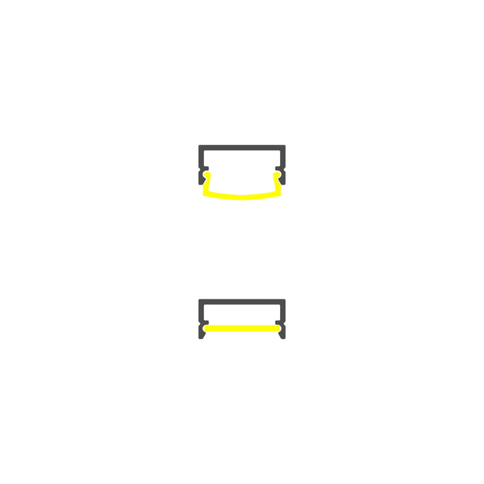 Lightweight Surface Mount LED Channel ~ Model Begton12 - Wired4Signs USA - Buy LED lighting online