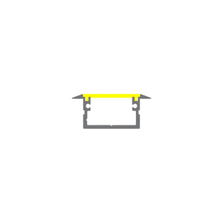 Waterproof Recessed Aluminum LED Channel ~ Model Berlin XL - Wired4Signs USA - Buy LED lighting online
