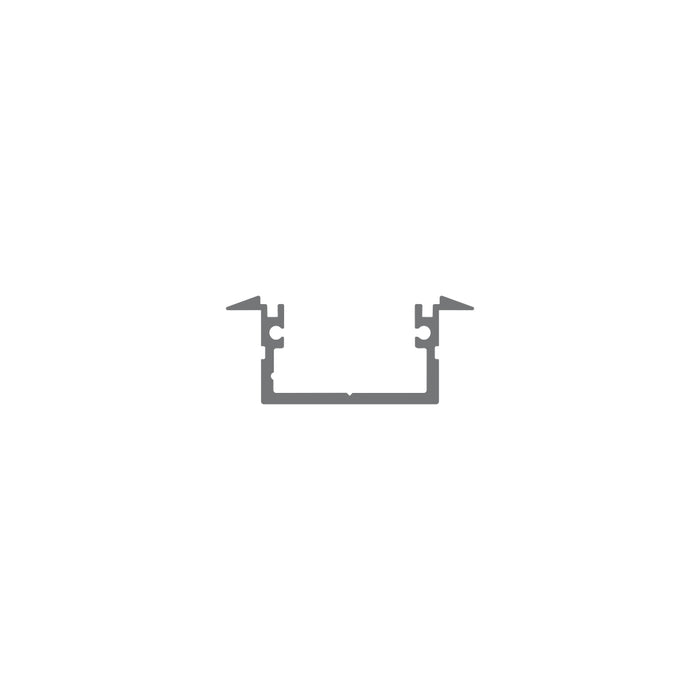 Waterproof Recessed Aluminum LED Channel ~ Model Berlin XL - Wired4Signs USA - Buy LED lighting online