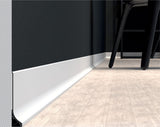Non-illuminated Aluminum Skirting Profile ~ Model Base - Wired4Signs USA - Buy LED lighting online