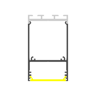 Suspended & Surface Mount LED Aluminum Channel ~ Model Combo30-01 - Wired4Signs USA - Buy LED lighting online