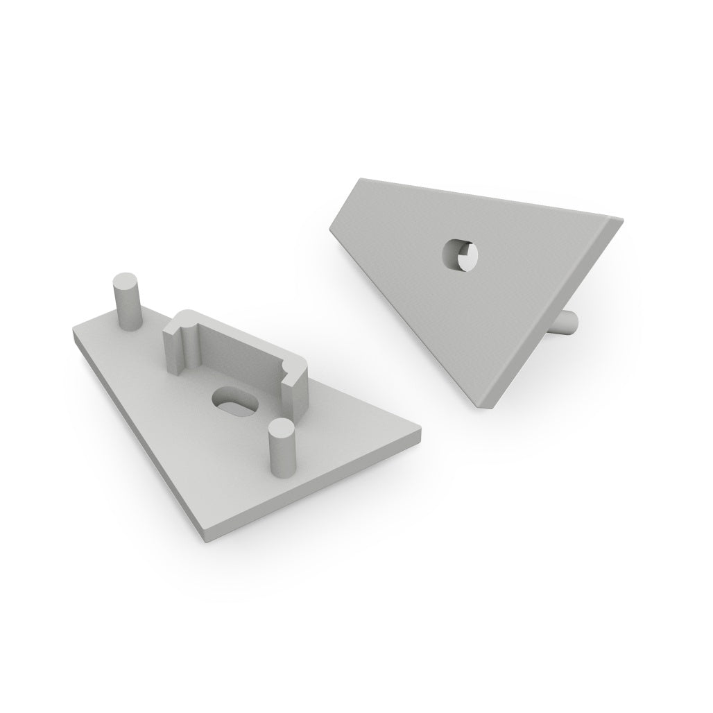 End Cap for Corner14 Profile - Wired4Signs USA - Buy LED lighting online
