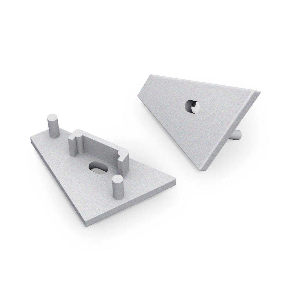 End Cap for Corner14 Profile - Wired4Signs USA - Buy LED lighting online