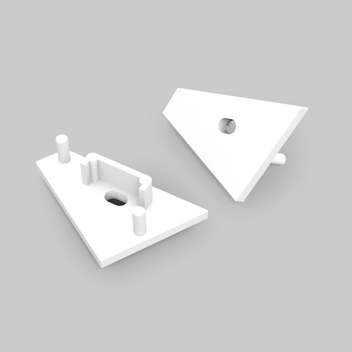 End Cap for Corner14 Profile - Wired4Signs USA - Buy LED lighting online