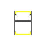 Rectangular LED Linear Pendant - Model DPLS [Profile Only] - Wired4Signs USA - Buy LED lighting online