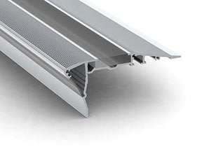 Silver LED Stair Light Channel ~ Model Alu-Stair2 - Wired4Signs USA - Buy LED lighting online