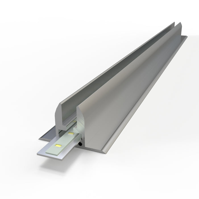 Edge-Lit LED Profile for Shelves and Signage ~ Model Ginebra - Wired4Signs USA - Buy LED lighting online