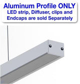 Surface Mount LED Strip Channel ~ Model Alu-Epoxy - Wired4Signs USA - Buy LED lighting online