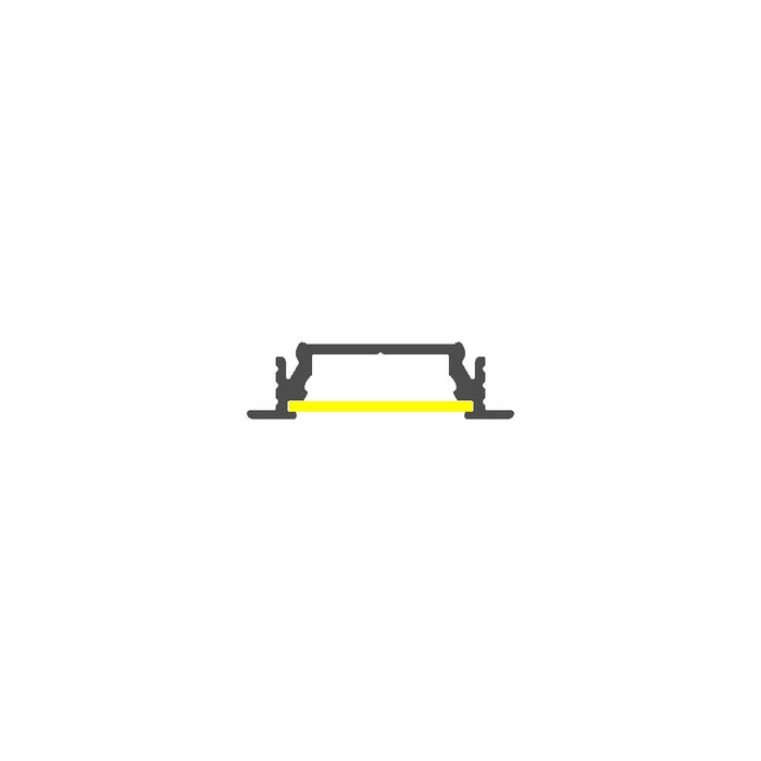 Recessed Easy Mounting LED Channel ~ Model Groove14 - Wired4Signs USA - Buy LED lighting online