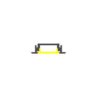 Recessed Easy Mounting LED Channel ~ Model Groove14 - Wired4Signs USA - Buy LED lighting online