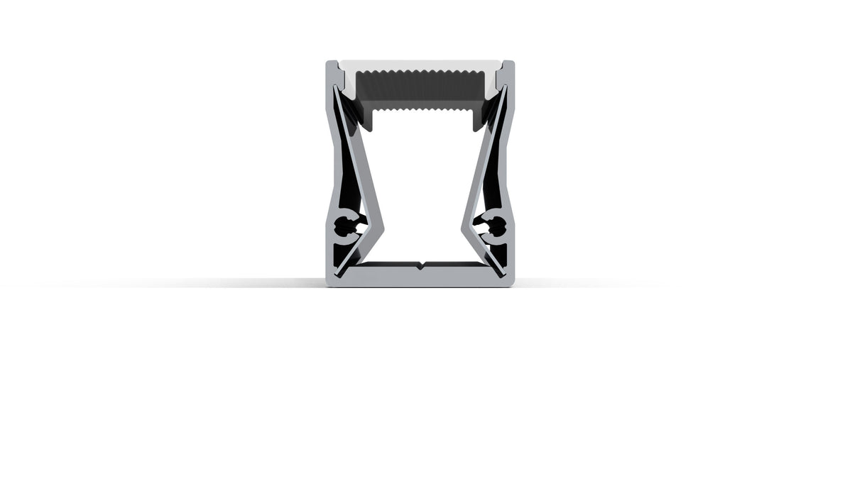 Surface Mount LED Strip Channel ~ Model SLW20-FL [Profile Only] - Wired4Signs USA - Buy LED lighting online