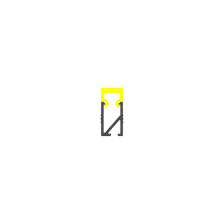 Narrow Aluminum Channel for LED Strips Model Hi8