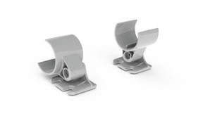 ABS mounting bracket for Alu-Round LED profile (0-180 degree/adj.) - Wired4Signs USA - Buy LED lighting online