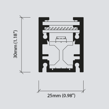 MoMo-L K208 Tunable White Linear LED Wall Washer - Wired4Signs USA