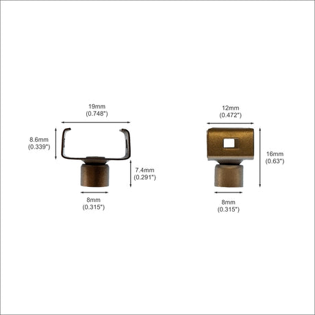 SL7 new, Magnetic mounting bracket for SlimLine 7mm LED profile,Made In Europe - Wired4Signs USA - Buy LED lighting online