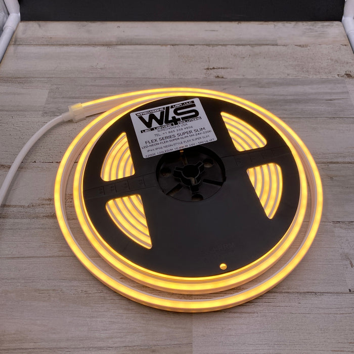 Color IP44/IP66 Neon-Style Flexible LED Light Line ~ Flex Super Slim Series - Wired4Signs USA - Buy LED lighting online