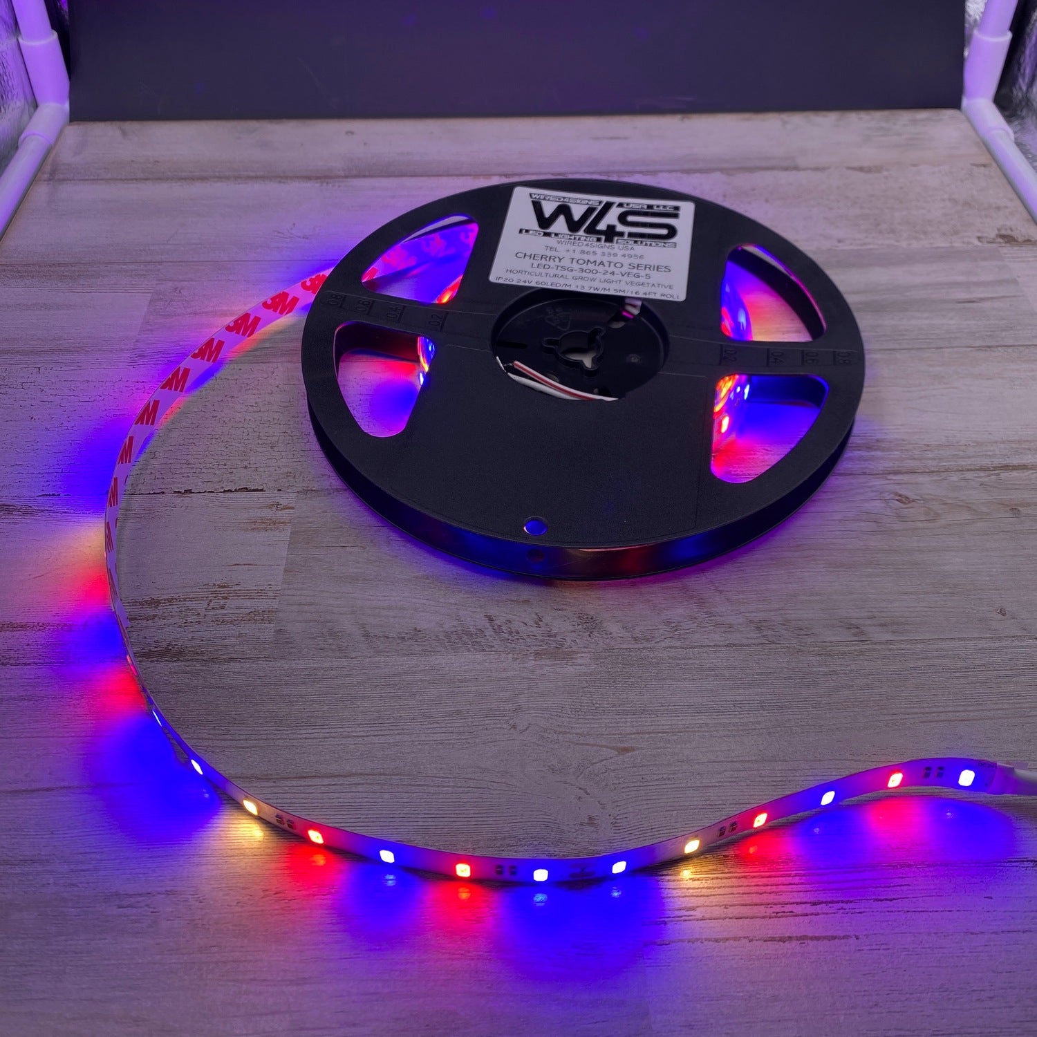 Horticultural Grow Light IP68 Waterproof LED Strip (24V) ~ Cherry Tomato Series