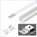 0.39" Recessed LED Channel ~ Model Smart-In10 - Wired4Signs USA - Buy LED lighting online