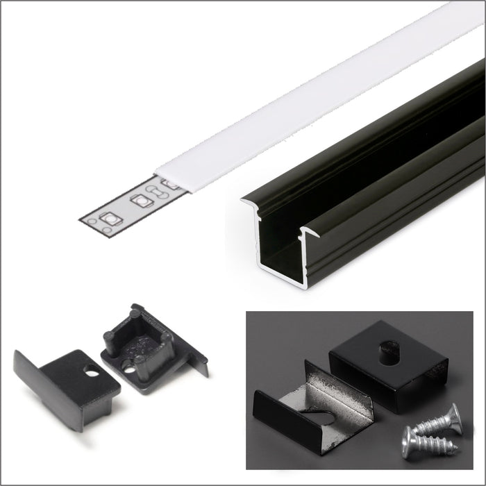 0.39" Recessed LED Channel ~ Model Smart-In10