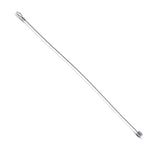 Steel security steel cable with lock for trimless LED channels - Wired4Signs USA - Buy LED lighting online