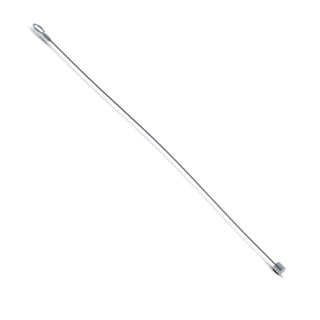 Steel security steel cable with lock for trimless LED channels - Wired4Signs USA - Buy LED lighting online