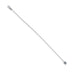 Steel security steel cable with lock for trimless LED channels - Wired4Signs USA - Buy LED lighting online