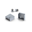 Gypsum ceiling trimless installation magnetic mounting bracket (set) for SPL series LED profile - Wired4Signs USA - Buy LED lighting online