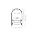 Contemporary Modern Pendant Strip Light Channel | Wired4signs USA