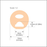 Flexible Diffuser for LED Strip ~ Model Neon Redondo - Wired4Signs USA - Buy LED lighting online
