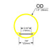 Round Methacrylate LED Diffuser Tube ~ Model Oslo - Wired4Signs USA - Buy LED lighting online