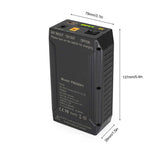 Rechargable 12V/24V Lithium-Ion Battery Pack for LED Strip Lights - Wired4Signs USA - Buy LED lighting online