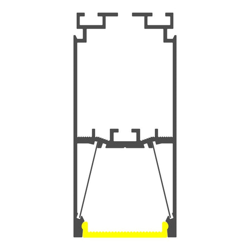 Rectangular LED Linear Pendant ~ Model PLS33 - Wired4Signs USA - Buy LED lighting online