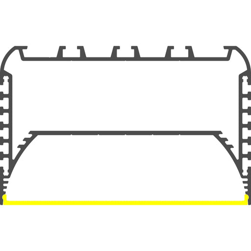 4.45" Surface/Flush or Linear LED suspension Lighting Channel ~ Model PLW116 - Wired4Signs USA - Buy LED lighting online
